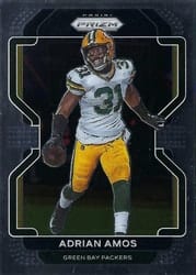 2021 Panini Prizm Base Set Adrian Amos #143 card