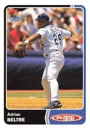 2003 Topps Total Base Set Adrian Beltre #16 card
