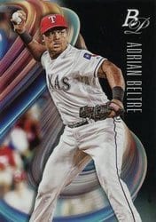 2018 Bowman Platinum Base Set Adrian Beltre #69 card