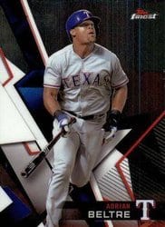 2018 Finest Base Set Adrian Beltre #51 card