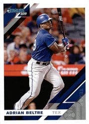 2019 Donruss Base Set Adrian Beltre #80 card