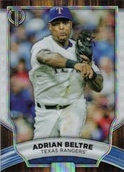 2022 Topps Tribute Base Set Adrian Beltre #71 card