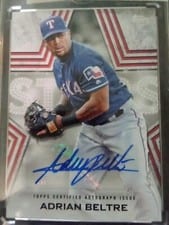 2023 Topps Baseball Stars Autographs (Series 1) Adrian Beltre #BSA-ABE card
