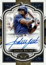 2023 Topps Tier One Next Level Autographs Adrián Beltré #NLA-AB card