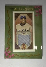 2025 Topps Allen & Ginter Allen & Ginter Mini Framed Relics Adrian Beltré #MFR-ABE card