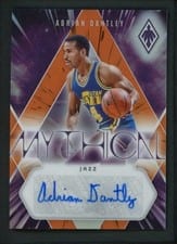 2023-24 Panini Phoenix Mythical Autographs Adrian Dantley #MA-ADD card