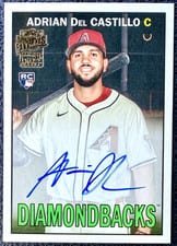 2025 Topps Archives Fan Favorite Autographs 1967 Adrian Del Castillo #67FFA-AD card