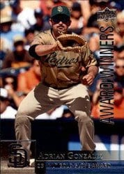 2009 Upper Deck Base Set Adrian Gonzalez #960 card