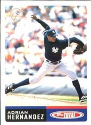 2002 Topps Total Base Set Adrian Hernandez #49 card