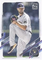 2021 Topps Update Base Set Adrian Houser #US55 card