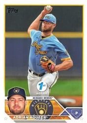 2023 Topps 1st Edition Base Set Adrian Houser #323 card