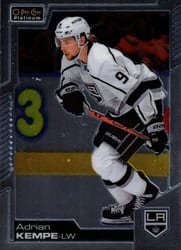 2020-21 O-Pee-Chee Platinum Base Set Adrian Kempe #58 card