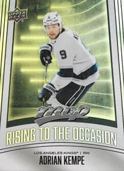 2025-26 Upper Deck MVP Rising to the Occasion Adrian Kempe #RO-32 card