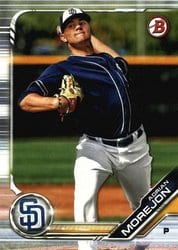 2019 Bowman Prospects Adrian Morejon #BP-10 card
