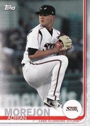 2019 Topps Pro Debut Base Set Adrian Morejon #45 card