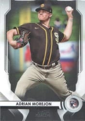 2020 Bowman Sterling Base Set Adrian Morejon #BSR-90 card