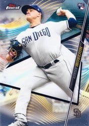 2020 Finest Base Set Adrian Morejon #99 card