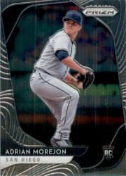 2020 Panini Prizm Base Set Adrian Morejon #139 card