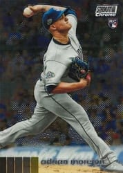 2020 Stadium Club Chrome Base Set Adrian Morejon #84 card
