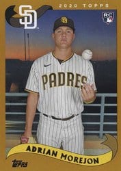 2020 Topps Archives Base Set Adrian Morejon #273 card