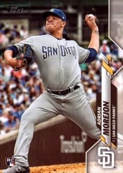 2020 Topps Base Set Adrian Morejon #348 card