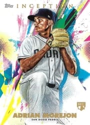 2020 Topps Inception Base Set Adrian Morejon #87 card
