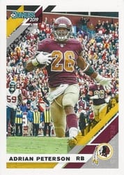 2019 Donruss Base Set Adrian Peterson #250 card