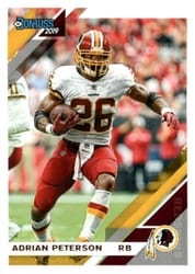 2019 Donruss Base Set Adrian Peterson #250 card