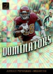 2019 Donruss Dominators Adrian Peterson #DOM-11 card