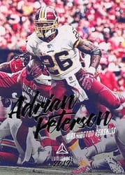 2019 Panini Luminance Base Set Adrian Peterson #77 card