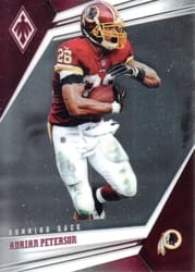 2019 Panini Phoenix Base Set Adrian Peterson #62 card