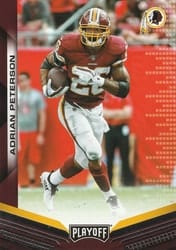2019 Panini Playoff Base Set Adrian Peterson #109 card