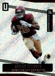 2019 Panini Unparalleled Base Set Adrian Peterson #116 card