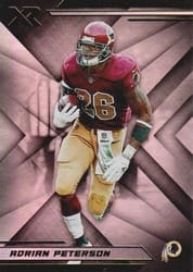2019 Panini XR Base Set Adrian Peterson #34 card