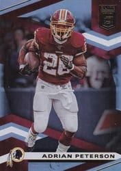 2020 Donruss Elite Base Set Adrian Peterson #59 card