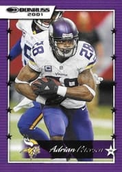 2021 Donruss Retro 2001 Adrian Peterson #01-39 card