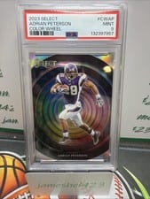 2023 Panini Select Color Wheel Adrian Peterson #18 card