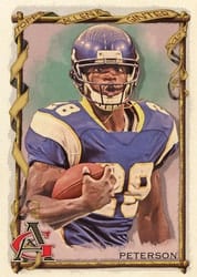 2023 Topps Composite Base Topps Allen & Ginter Set Adrian Peterson #414 card