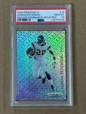 2024 Panini Prizm Deca Decade Dominance Adrian Peterson #13 card