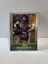 2024 Topps Chrome 1974 Topps Football Adrian Peterson #74TF-20 card