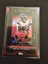 2024 Topps Midnight Lunar Tide Adrian Peterson #LT-13 card