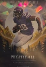 2024 Topps Midnight Nightball Adrian Peterson #NB-26 card