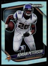 2025 Panini Prizm Black Base Set Adrian Peterson #90 card