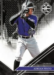 2023 Panini Chronicles Limited Adrian Pinto #15 card