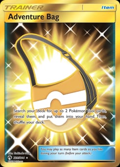 2018 Lost Thunder Adventure Bag #228 card