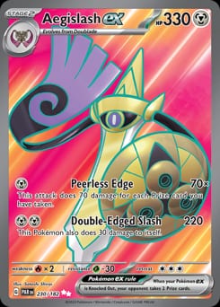 Paradox Rift Aegislash ex #230 card