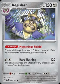 2023 Paradox Rift Aegislash #134 card