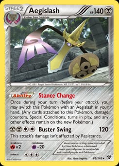 2014 XY Aegislash #85