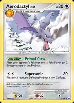 2008 Majestic Dawn Aerodactyl #15