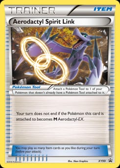 XY Black Star Promos Aerodactyl Spirit Link #XY99 card